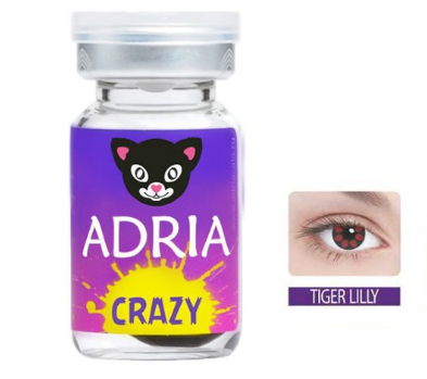 Линзы Adria Crazy "Tiger lilly"