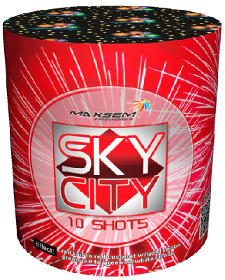Батарея салютов "Sky City" Red