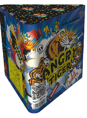 Батарея салютов "Wizard" ("Angry tiger")