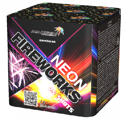Батарея салютов "Neon fireworks"