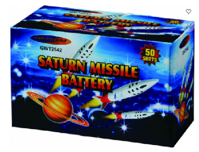 Батарея салютов "Saturn Missile Battery 50"