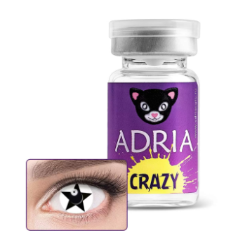 Линзы Adria Crazy "Black star"