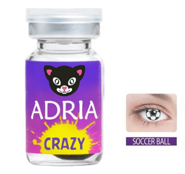 Линзы Adria Crazy "Soccer ball"